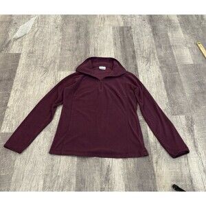 Columbia Small‎ 1/4 Zip Lightweight Long Sleeve Fleece